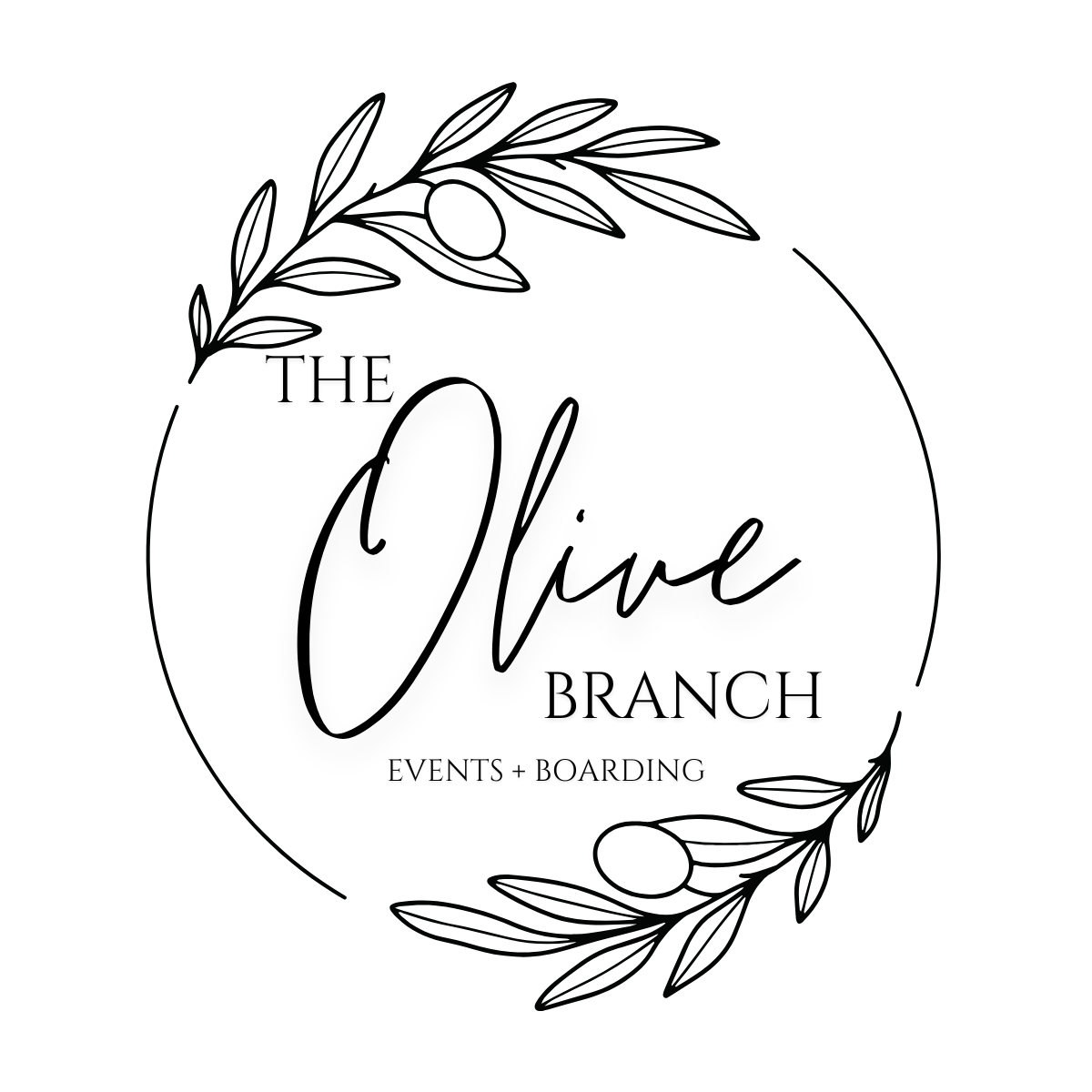 The Olive Branch Farm Events + Boarding